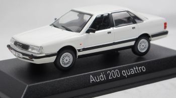 NOREV830074 - AUDI 200 Quattro 1989 blanche