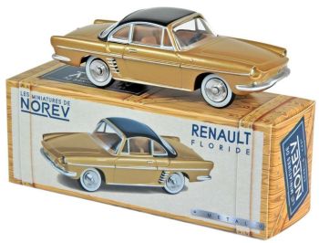 NOREVCL5121 - RENAULT Floride 1959 jaune bahama toit noir