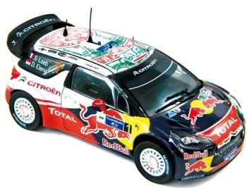 NOREV155351 - CITROEN DS3 WRC Winner Rallye du Mexique 2011 Loeb / Elena RED BULL