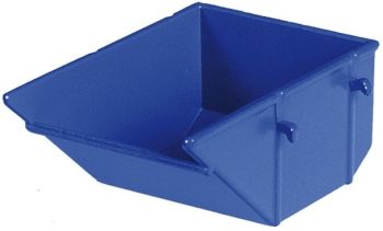 Container à déchet bleu