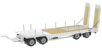 NZG546/40 - Remorque porte engins 4 essieux ASD 40 NOOTEBOOM blanc