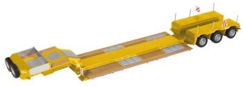 NZG655/60 - Porte-engin extensible 5 essieux NOOTEBBOM jaune