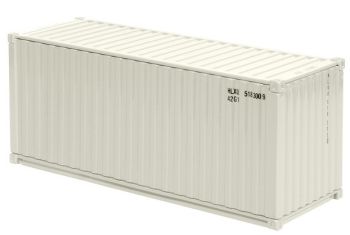 NZG875/13 - Container 20 pieds couleur crème