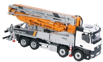 NZG8851 - MERCEDES BENZ Arocs 8x4 pompe à béton CIFA K47H