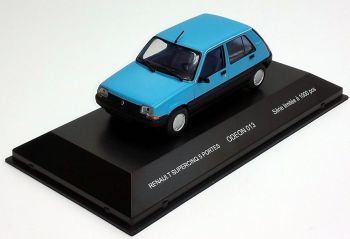ODE013 - RENAULT Super 5 5 portes bleue limitée à 1000 exemplaires