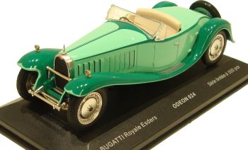 ODE024 - BUGATTI Royale Esders Cabriolet verte limité à 500 exemplaires