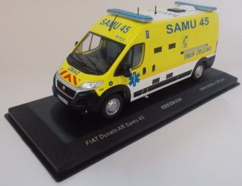 ODE034 - FIAT Ducato AR SAMU 45 SMUR d' Orléans limité à 500 exemplaires
