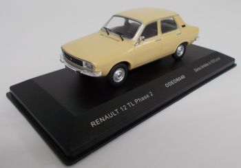 ODE040 - RENAULT 12 TL phase 2 beige limitée à 500 exemplaires