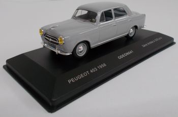 ODE041 - PEUGEOT 403 1956 grise limitée à 500 exemplaires