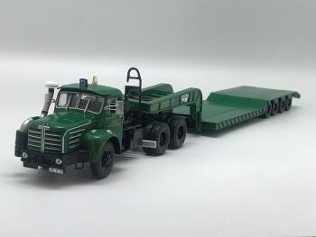 ODE091 - BERLIET TBO 6x4 avec porte engins 4 Essieux DESSIRIER & ZUCCONI