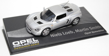 MAGOSPEEDSTERS - OPEL Speedster grise des disigners Niels Loeb et Martin Smith
