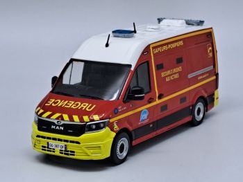 Camion de Pompiers BERLIET 770 KB6 FPT CAMIVA SDIS 23 Miniature de  Collection 1/43 Métal