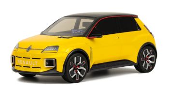 OT406 - RENAULT 5 E-TECH électrique Prototype 2021 jaune