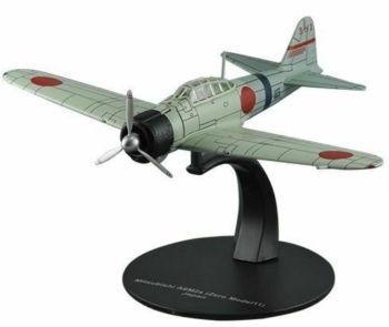 MAGWWIIAP019ZV - Avion avec socle – MITUSIBISHI A6M2 Zero 11