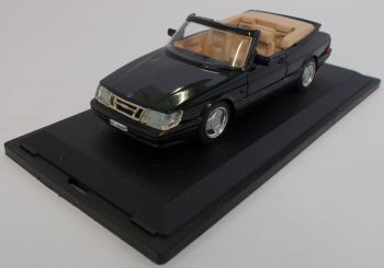 PARAD174-1 - SAAB 900 cabriolet ouvert noir