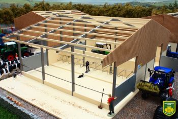 PB6A - Stabulation 43x60x23cm – En kit – Colle nécessaire – Sans toit