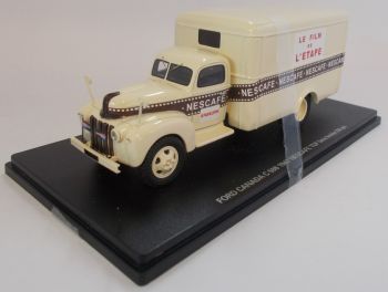 PER220 - FORD Canada C 598 1947 porteur caisse rigide Nescafé limité à 250 exemplaires