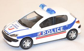 CAR22000 - PEUGEOT 206 Police Nationale