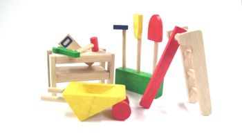 PLA9709 - Set de jardinage en bois