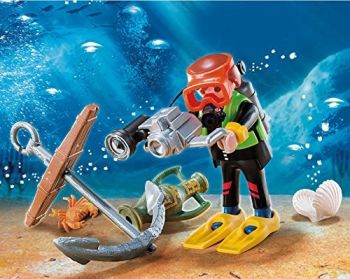 PLAY4786 - Plongeur Avec Appareil Photo - 18 Pièces