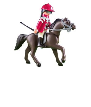 PLAY5112 - Cheval avec son jockey - 10 Pièces