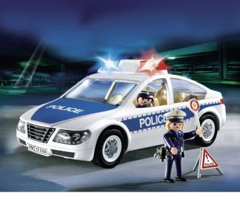 PLAY5184 - Voiture de Police - 35 Pièces