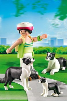 PLAY5213 - Famille de Borders Collies - 11 Pièces