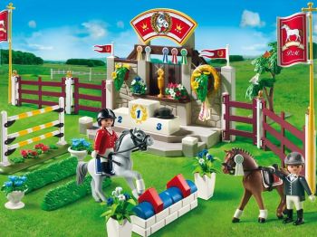 PLAY5224 - Piste d'obstacles Hippiques - 184 Pièces