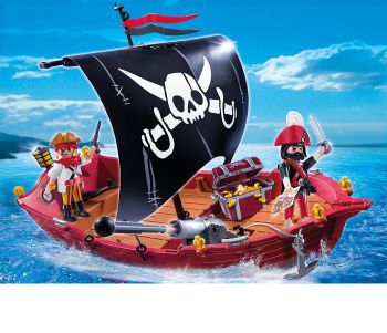 PLAY5298 - Barque de Pirates - 92 Pièces
