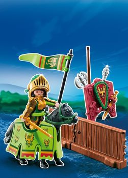 PLAY5355 - Piste avec chevalier - 27 Pièces