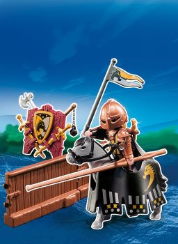 PLAY5357 - Piste de Joute avec chevalier  Ardent - 26 Pièces