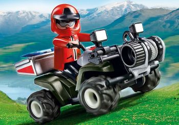 PLAY5429 - Quad De Secours En Montagne - 26 Pièces