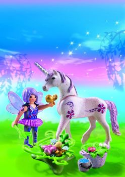 PLAY5440 - Fée Cuisinière Avec Licorne Violette - 25 Pièces