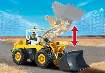 PLAY5469 - Chargeuse Avec Godet - 11 Pièces