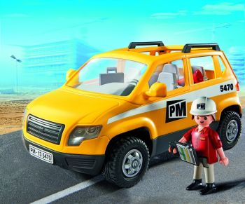 PLAY5470 - Véhicule D'intervention - 38 Pièces