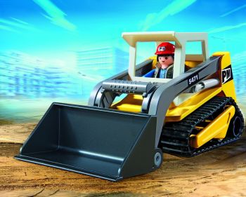 PLAY5471 - Mini-Chargeur sur chenille - 5 Pièces