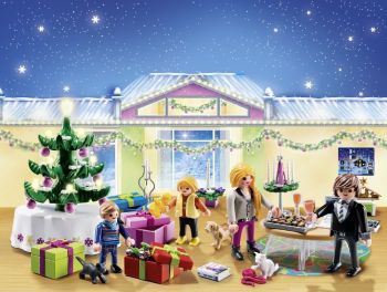PLAY5496 - Calendrier De L'avent - Réveillon De Noël 119 Pièces