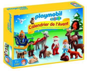 PLAY5497 - Calendrier de l'avent PLAYMOBIL - 27 Pièces