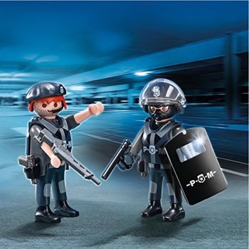 PLAY5515 - Pack Policiers du SWAT - 12 Pièces