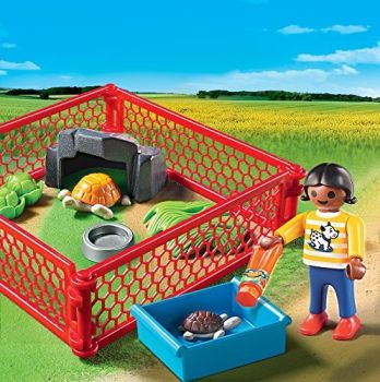 PLAY5534 - Enfant Avec Tortues - 16 Pièces