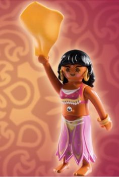 PLAY5597B - Figurine PLAYMOBIL Séries 8 Filles- Indienne