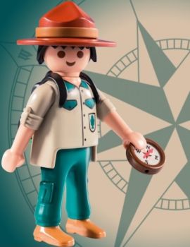 PLAY5598C - Figurine PLAYMOBIL Séries 9 Garçons - Explorer Ranger