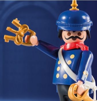 PLAY5598F - Figurine PLAYMOBIL Series 9 Garçon - Gendarme Victorien