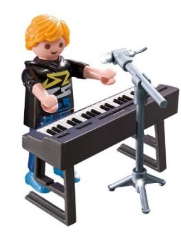 PLAY5604 - Joueur De Synthé Pop Stars - 12 Pièces