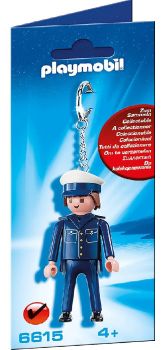 PLAY6615 - Porte-Clés Policier