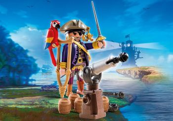 PLAY6684 - Capitaine pirate avec canon
