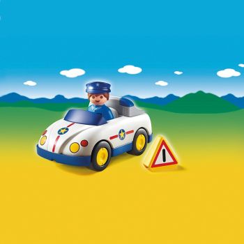 PLAY6797 - Policier Et Voiture - 3 Pièces