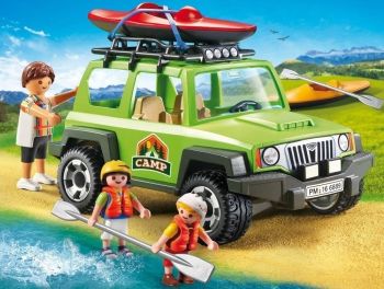 PLAY6889 - Camp SUV avec kayak