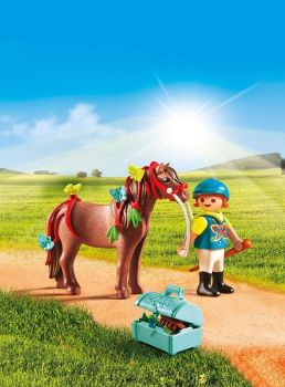 PLAY6971 - Poney à décorer Papillon