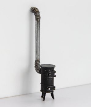 PLSEL030 - Poil à bois miniature à assembler et à peindre dimensions total 5cm